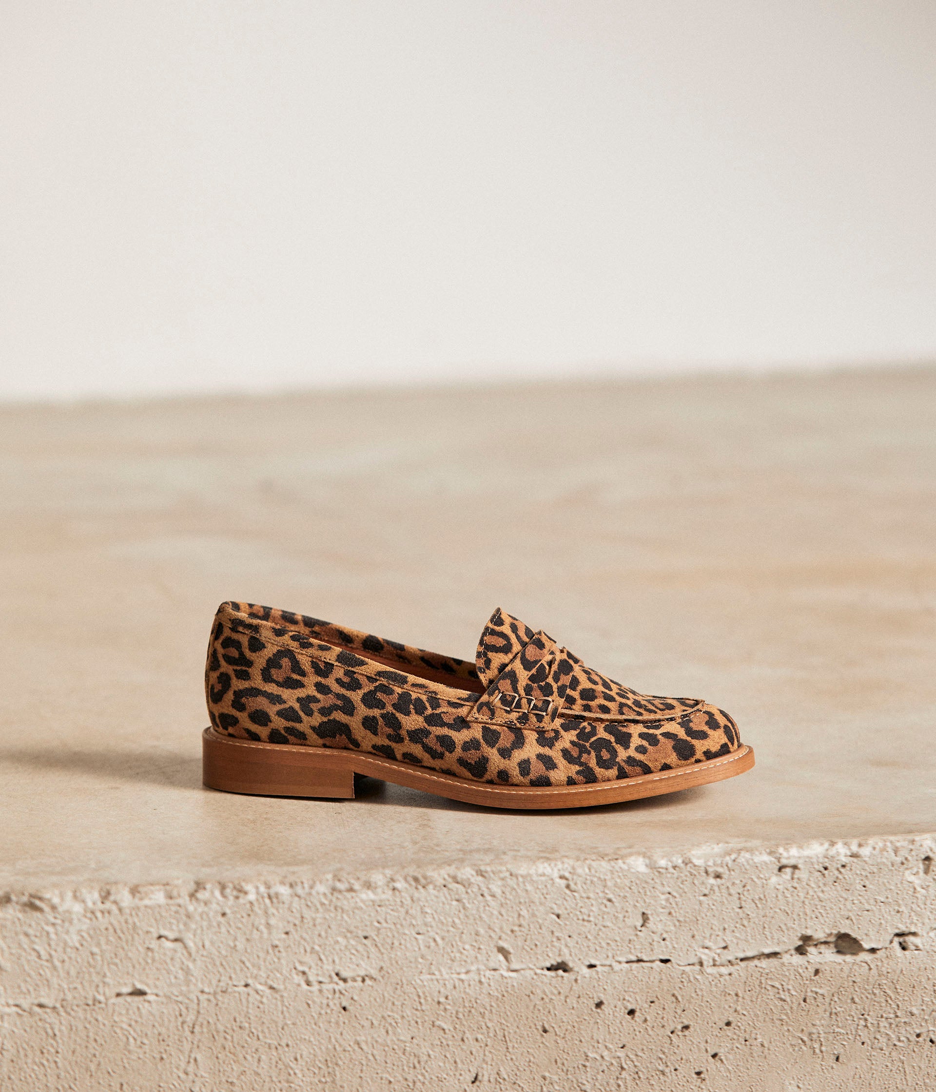 Angella leopard print loafers Derbies Loafers WOMEN Mellow Yellow