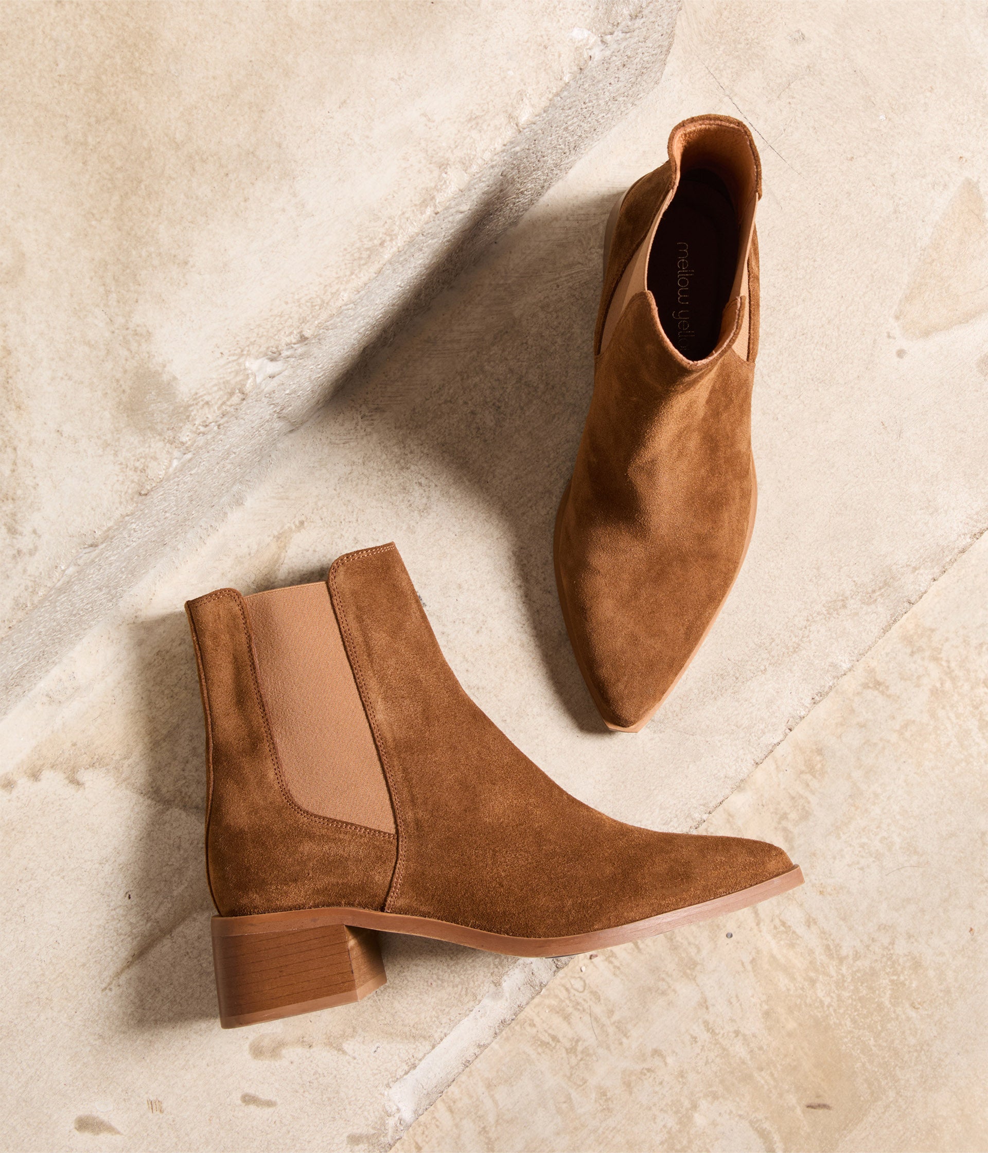 Dover cognac suede clearance